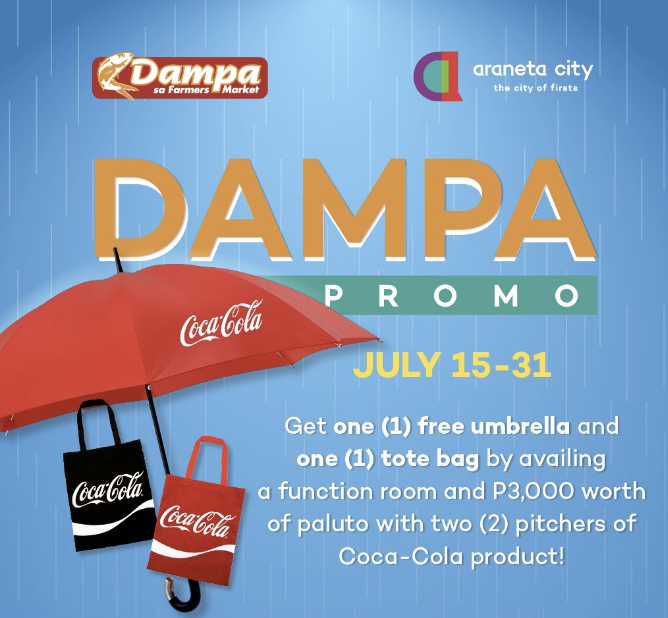 Dampa Promo: Free Umbrella & Tote Bag
